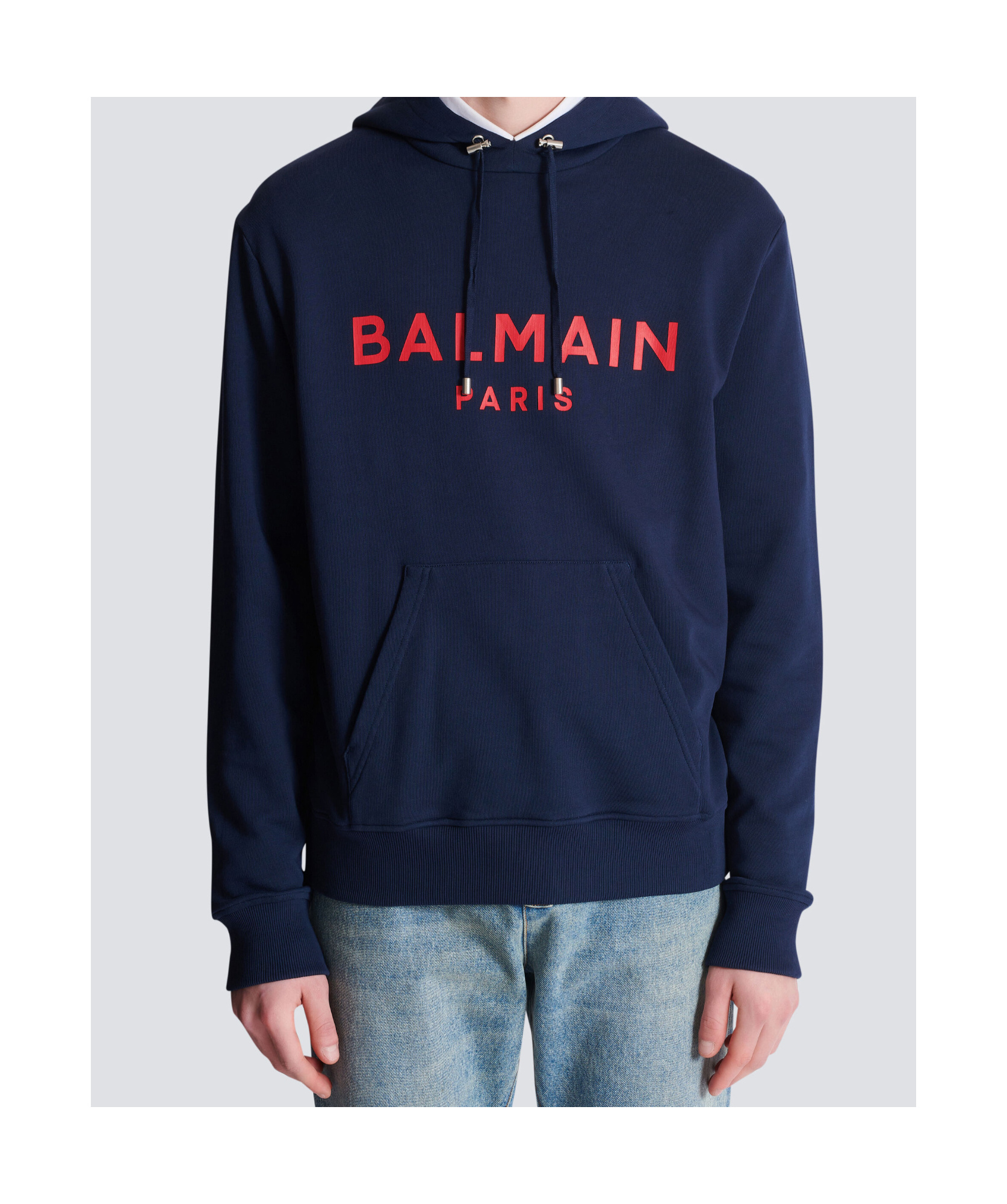 Balmain Logo-print Hoodie