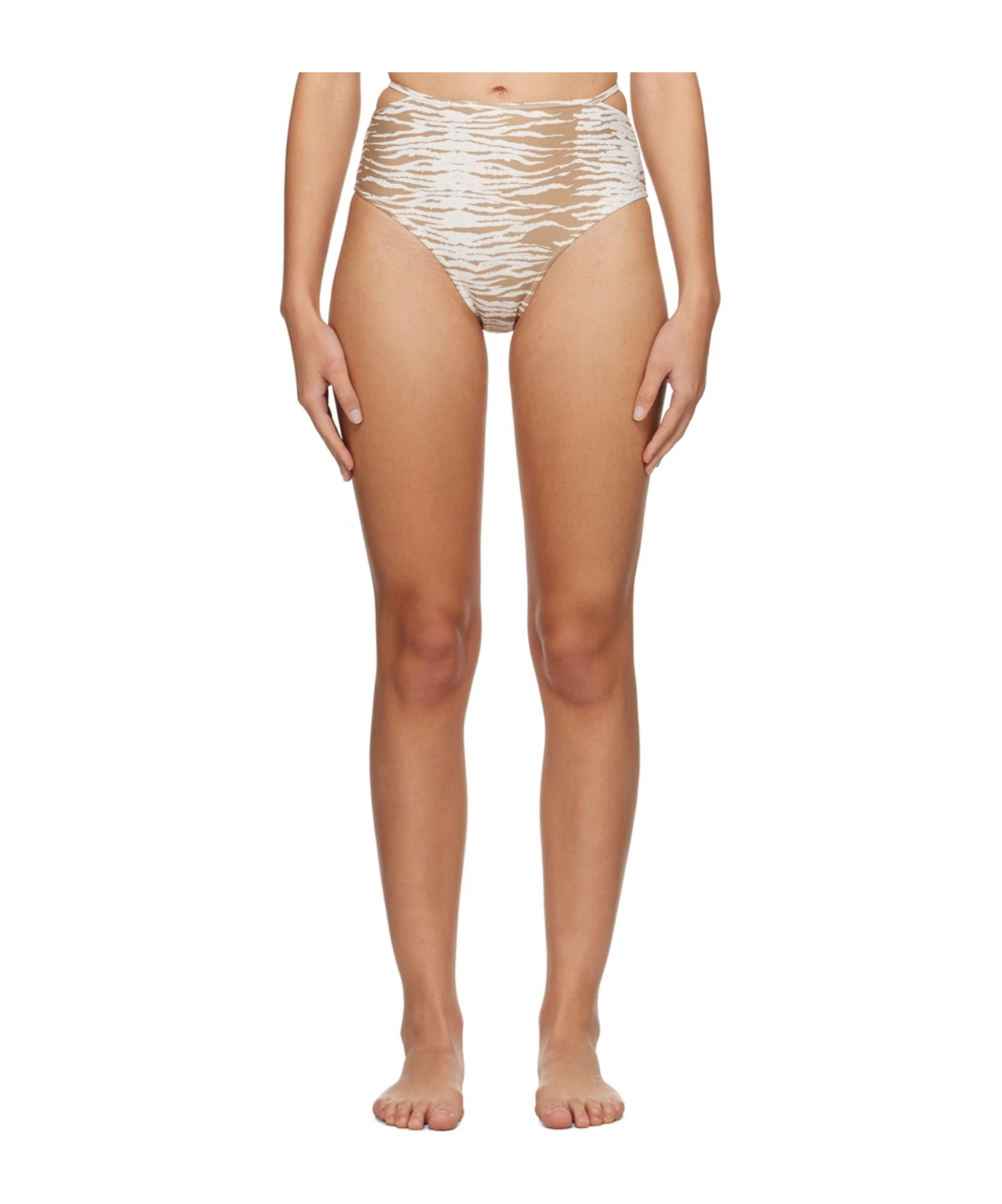 Ganni Printed Bikini Bottoms