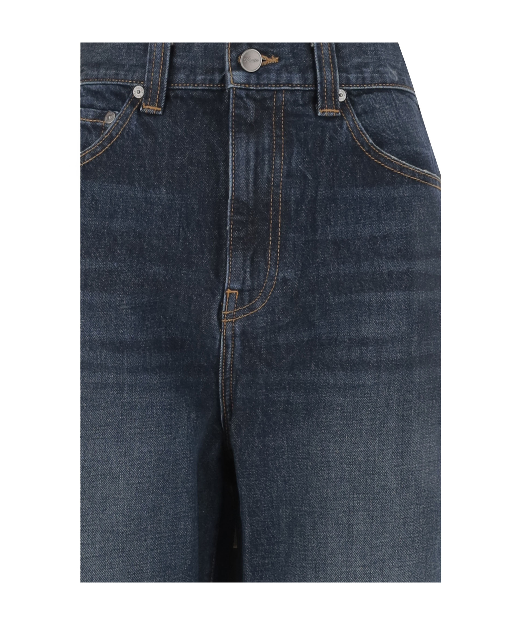 Khaite Kerrie Mid Rise Straight Jeans In Black