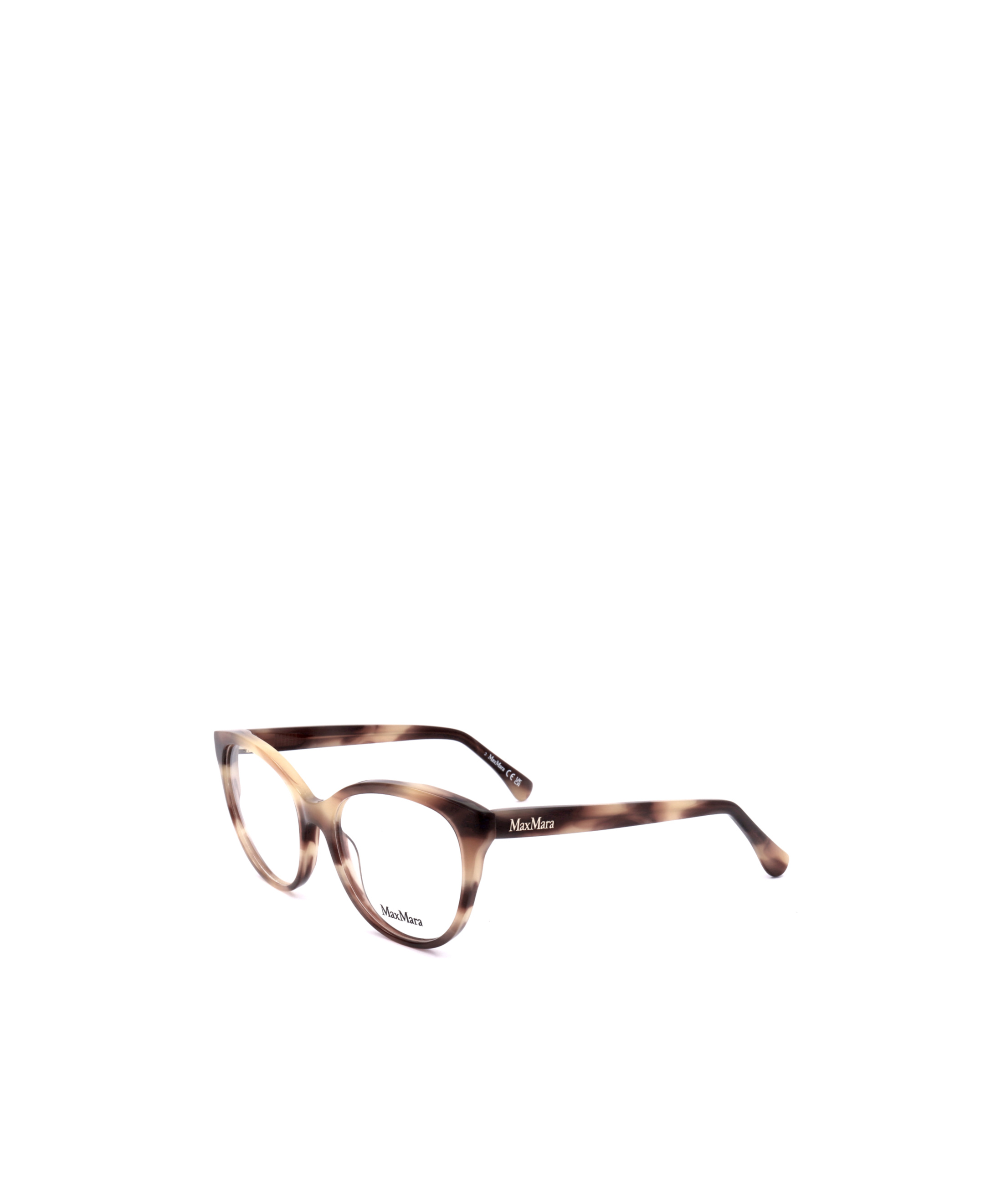 Shop Max Mara Cat-eye Frame Glasses In White