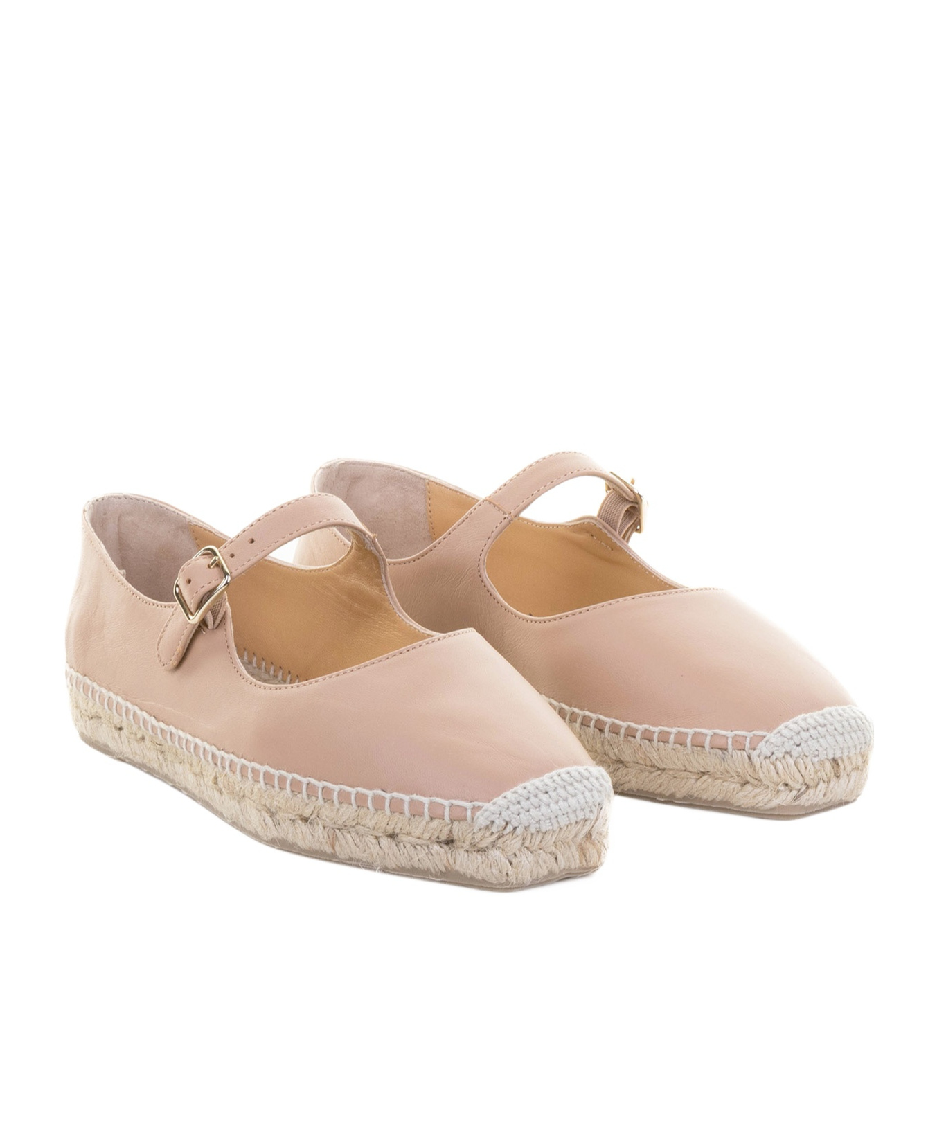 Castaã±er Round Toe Espadrilles In Pink