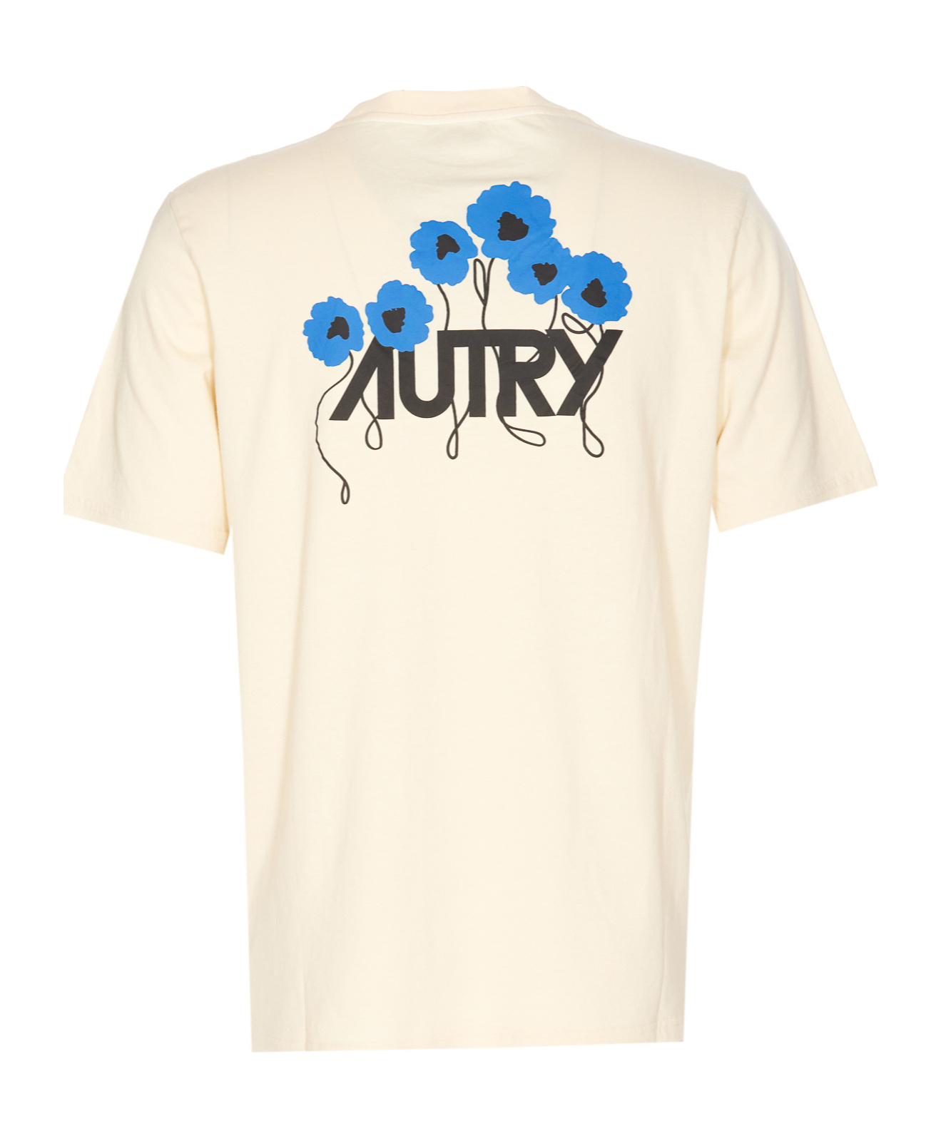 Autry Round Neck T-shirt In White