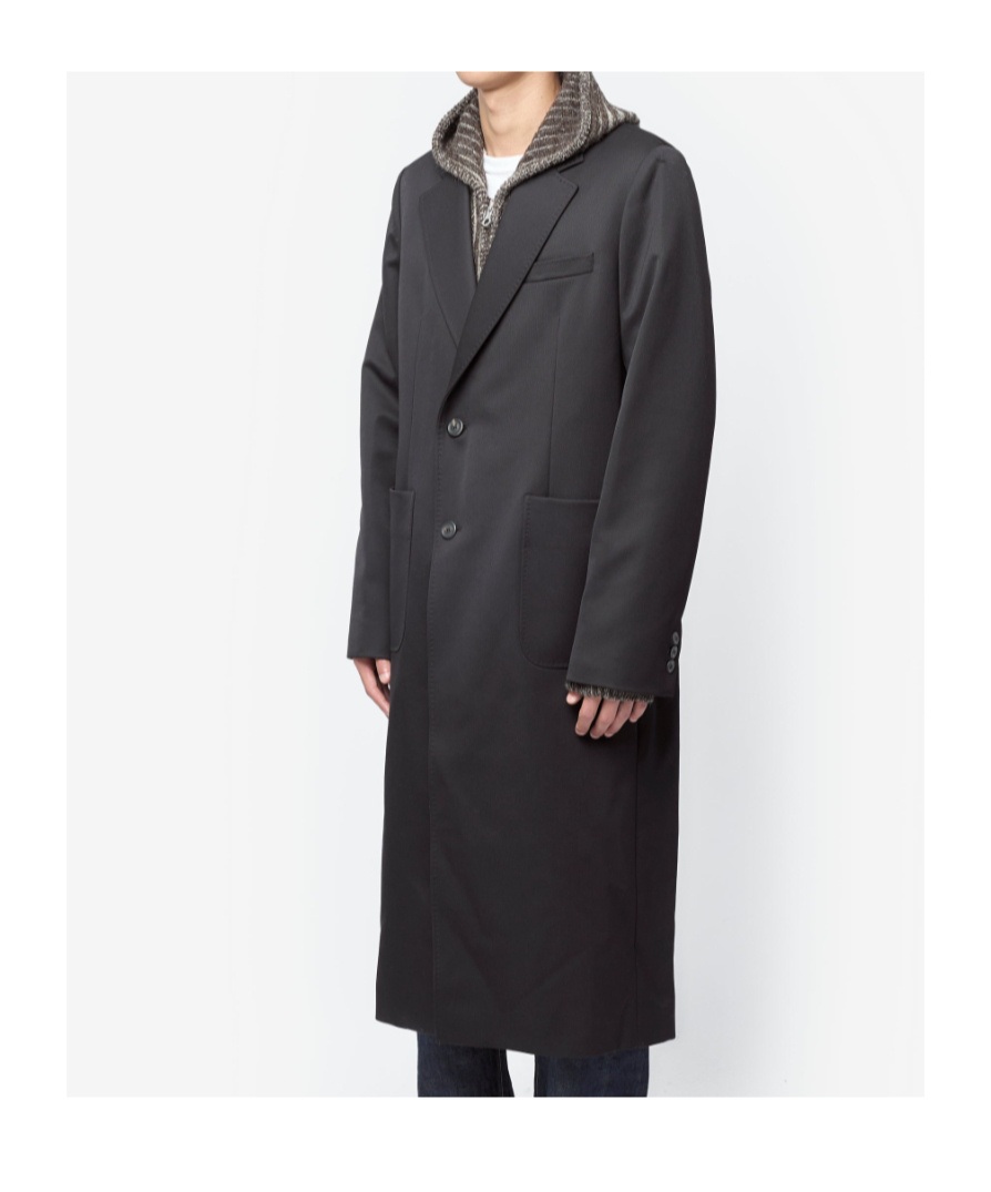 Our Legacy Technical Fabric Coat In Black