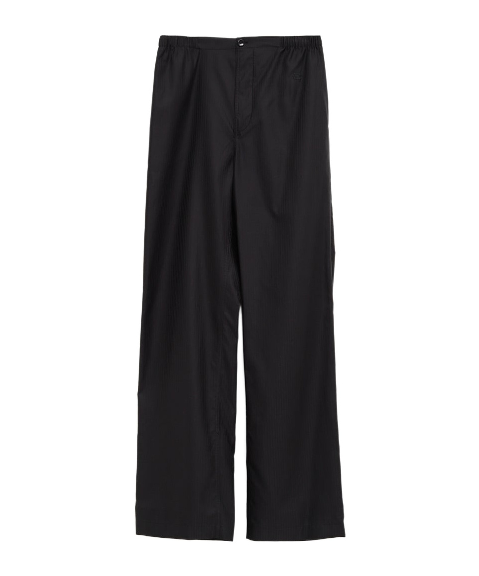 Celine Straight Casual Pants In Black