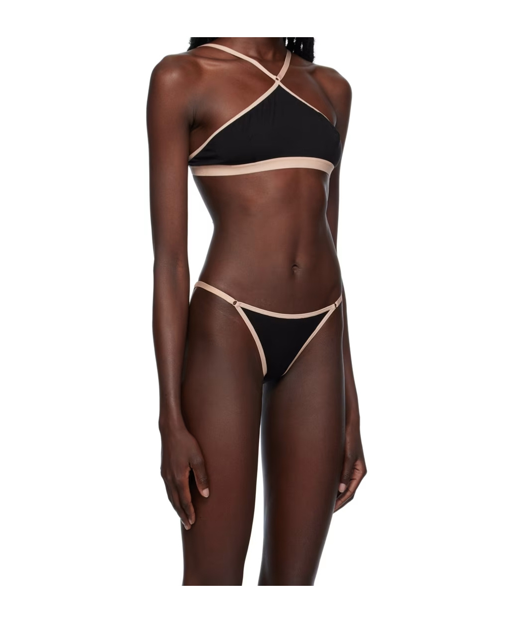 Baserange Ligo Sleeveless Bra In Black