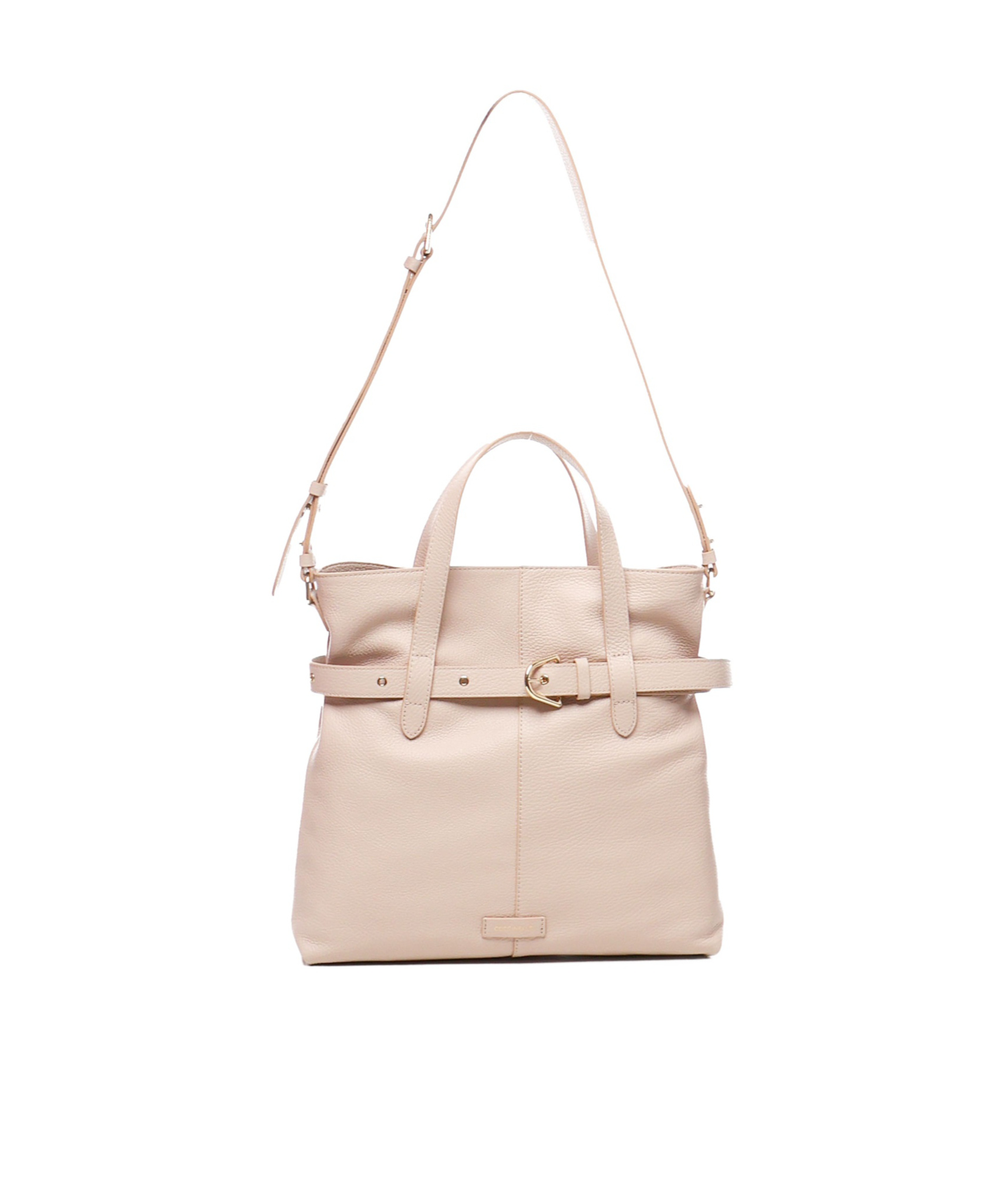 Shop Coccinelle Abigail Tote Bag In Nude