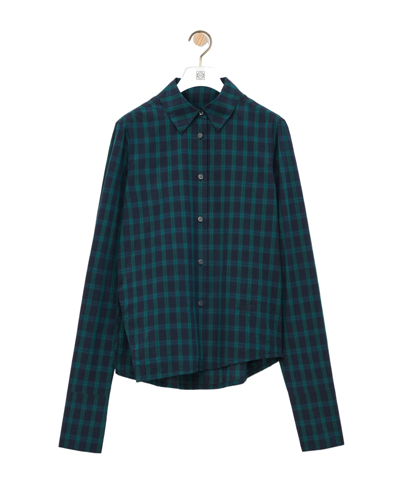 Loewe Long-sleeved Shirt In Black