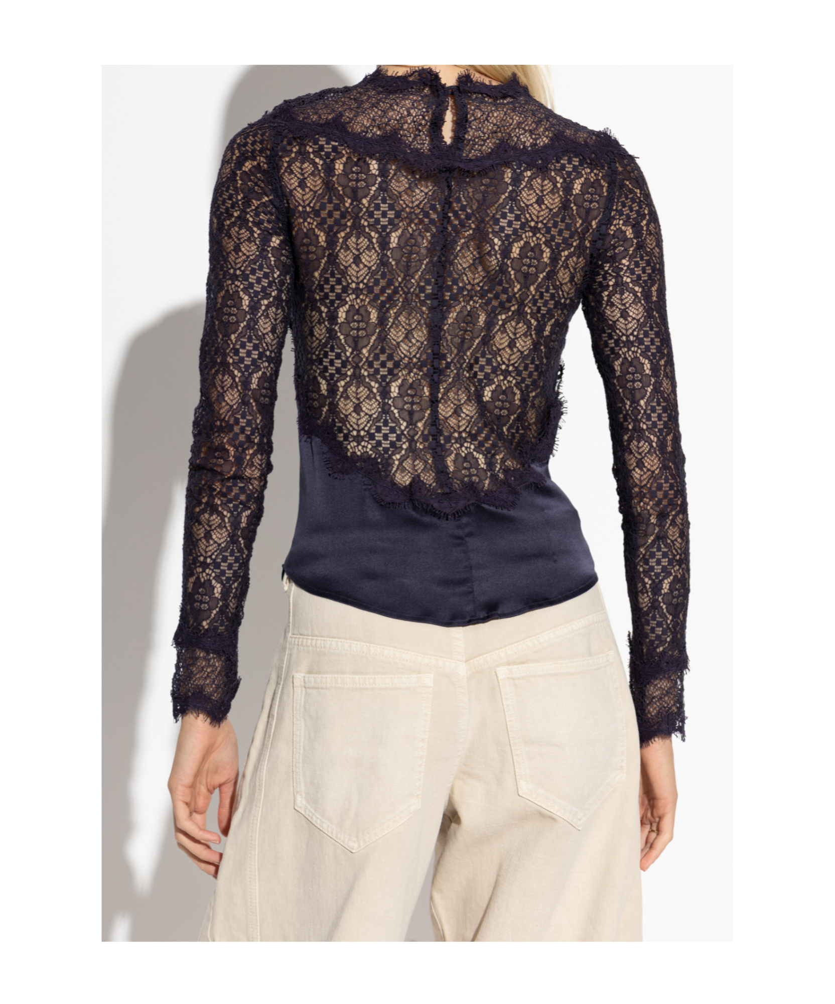 Isabel Marant Long Sleeve Shirt In Black
