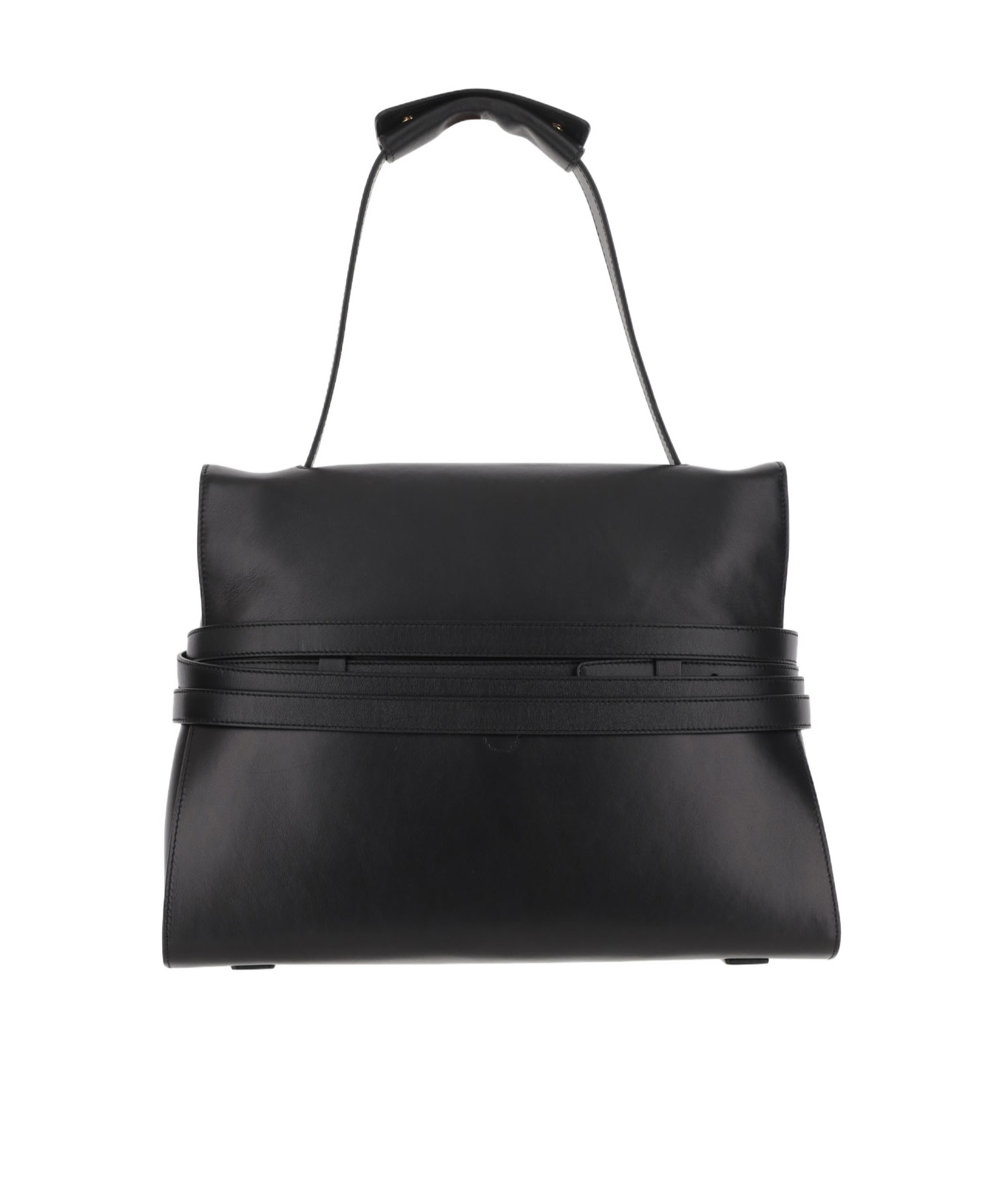 Moschino Tie Me Bag In Black