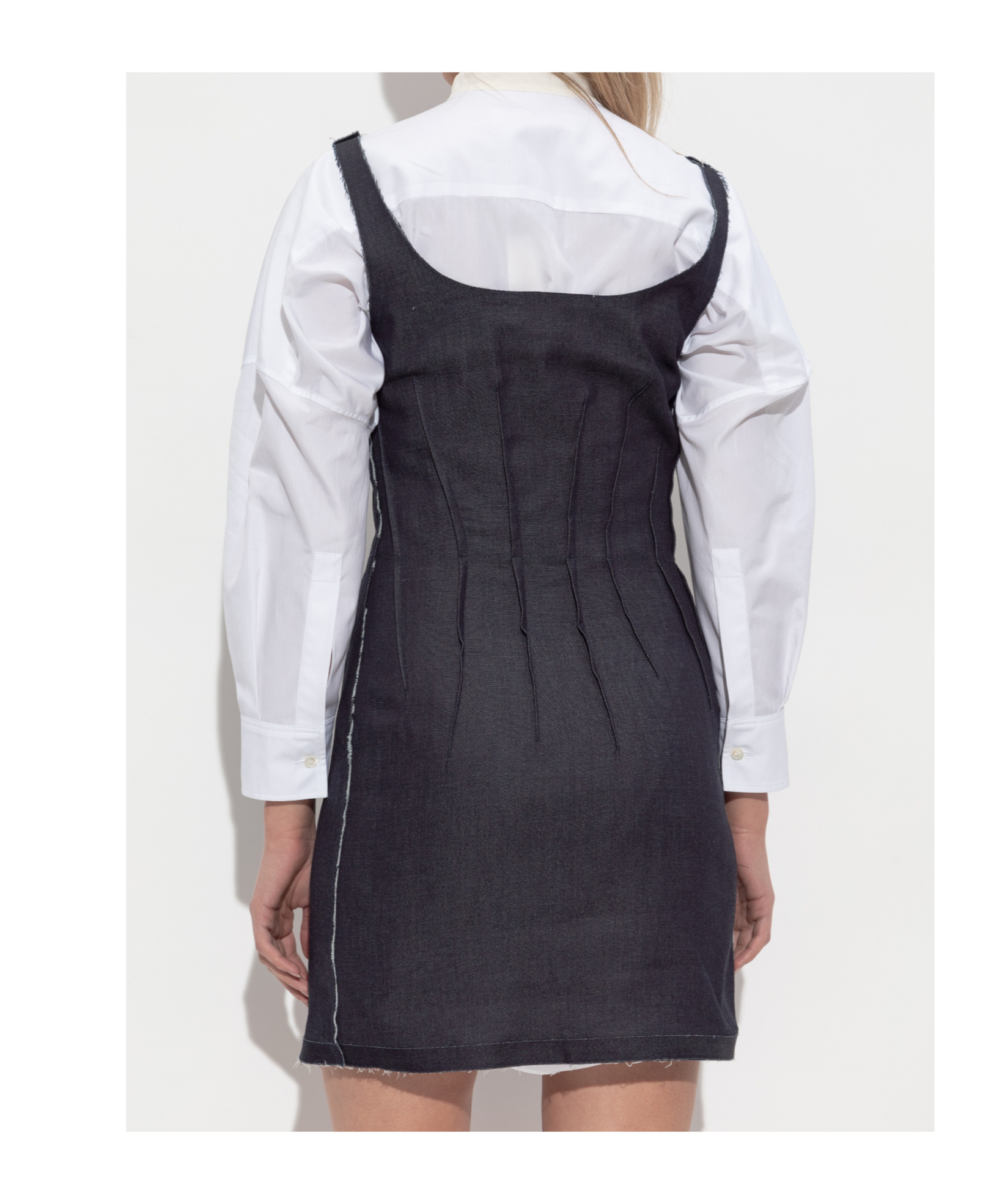 Marni Denim Dress In Gray