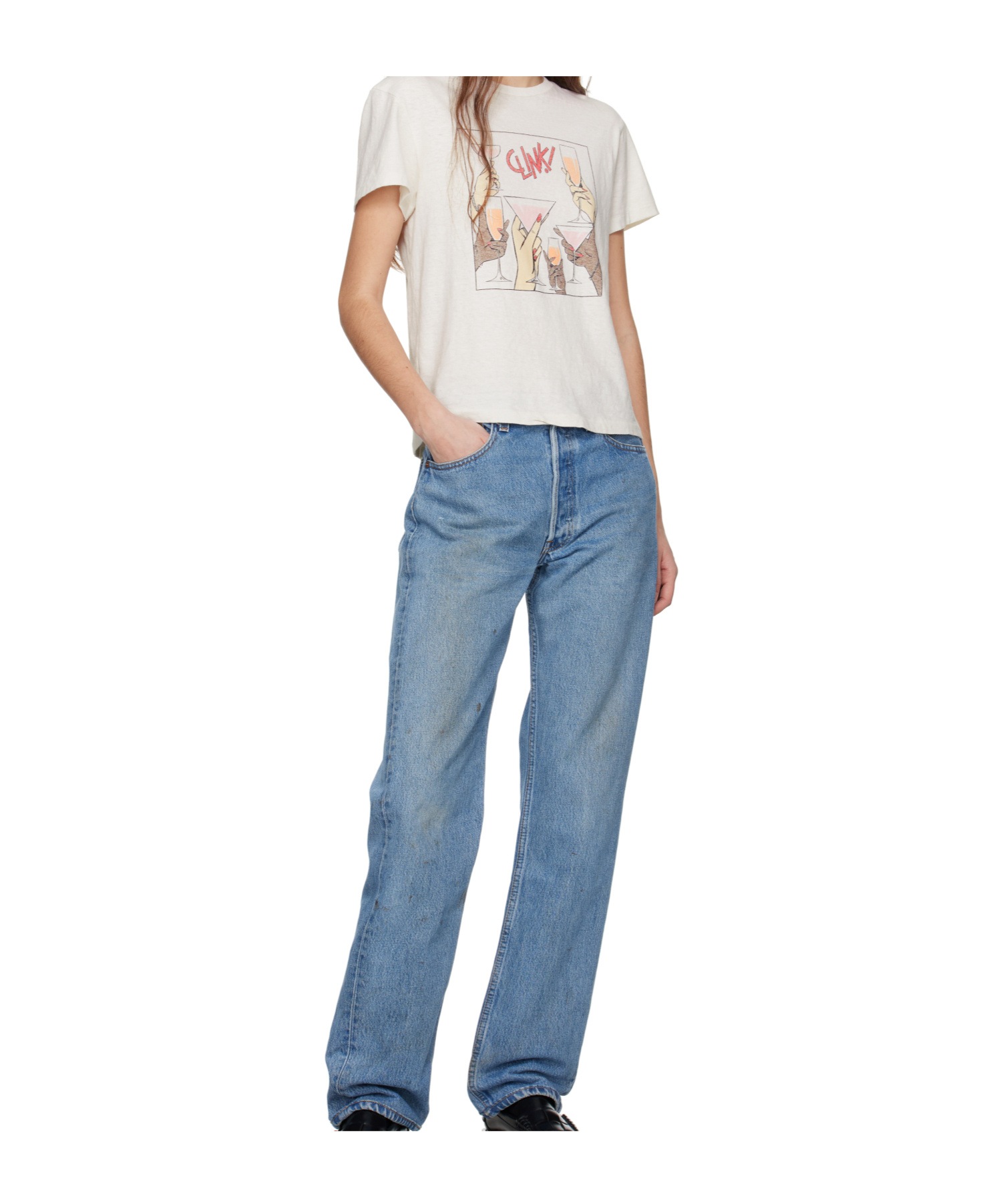 Re/done Straight-leg Jeans
