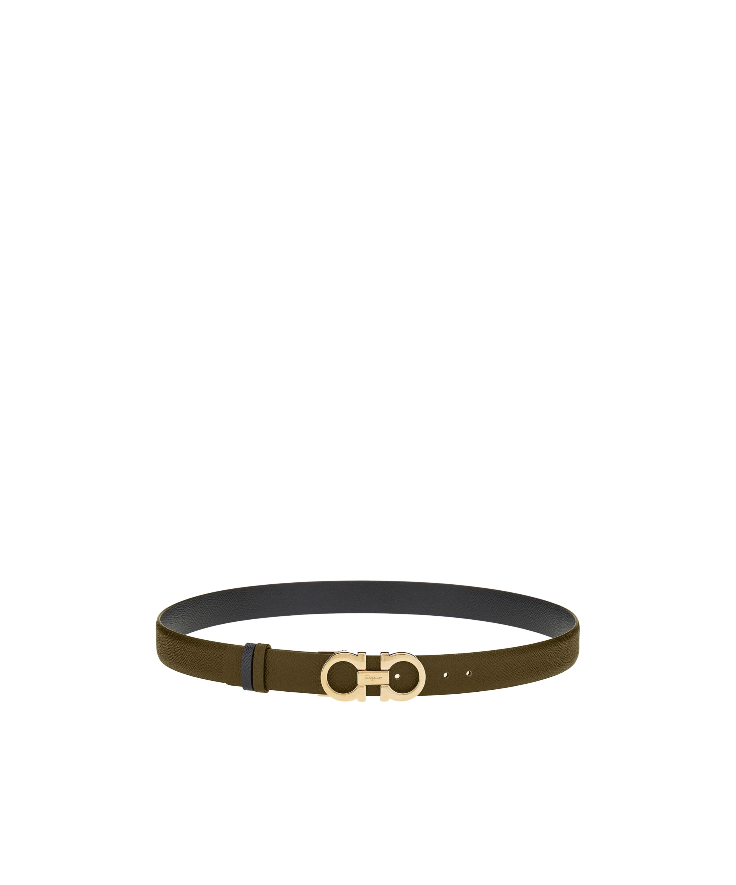 FERRAGAMO REVERSIBLE AND ADJUSTABLE GANCINI BELT 
