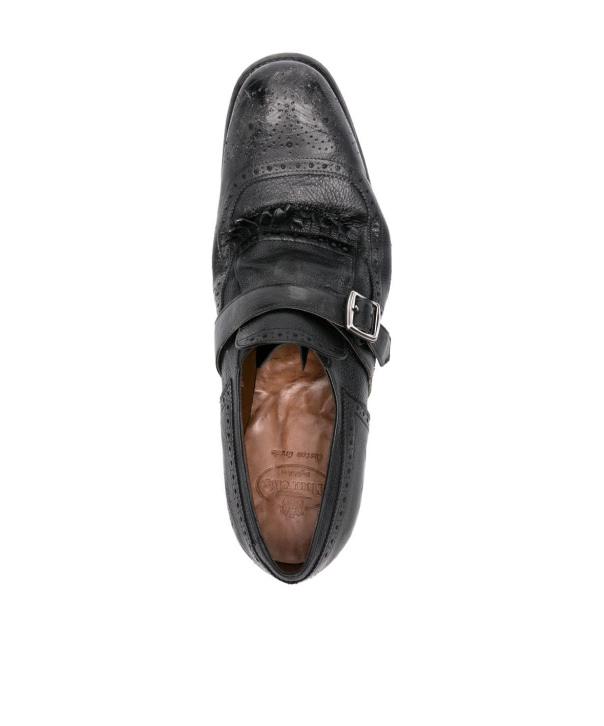 Shop Church's Shangai Monk Shoes In Black