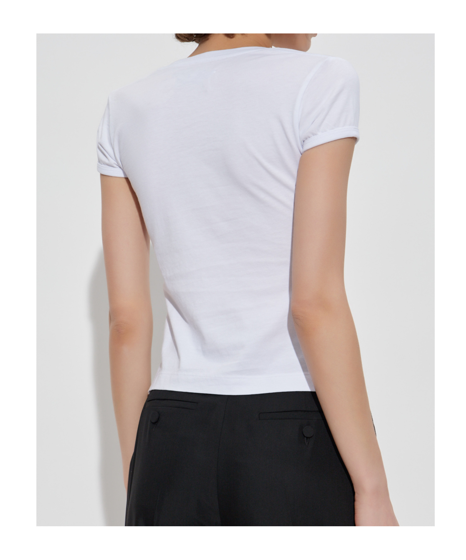 Vivienne Westwood Cropped T-shirt With Logo In White
