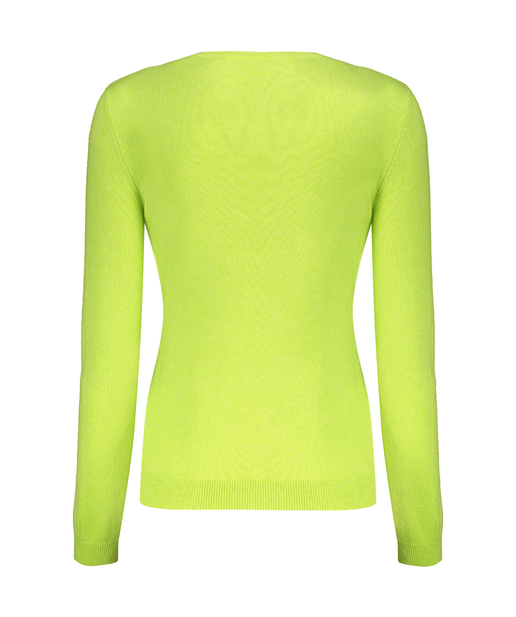 Valentino Crew Neck Long Sleeve Sweater In Green