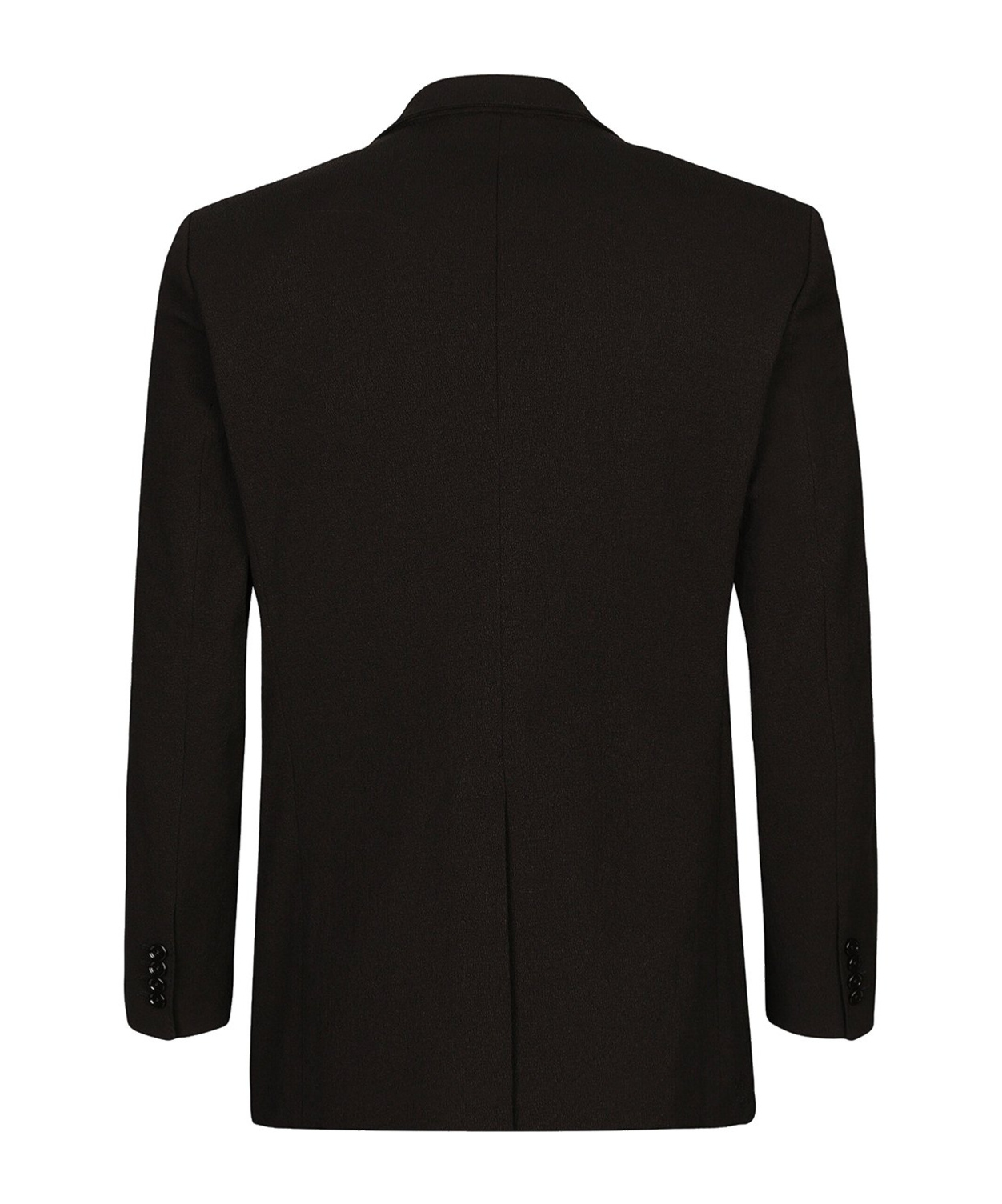 Dolce & Gabbana Single-breasted Wool Taormina-fit Jacket With Dg Patch In Black