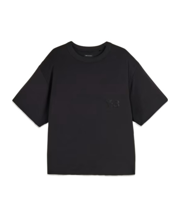 Y-3 Padded Short Sleeve Tee In Black