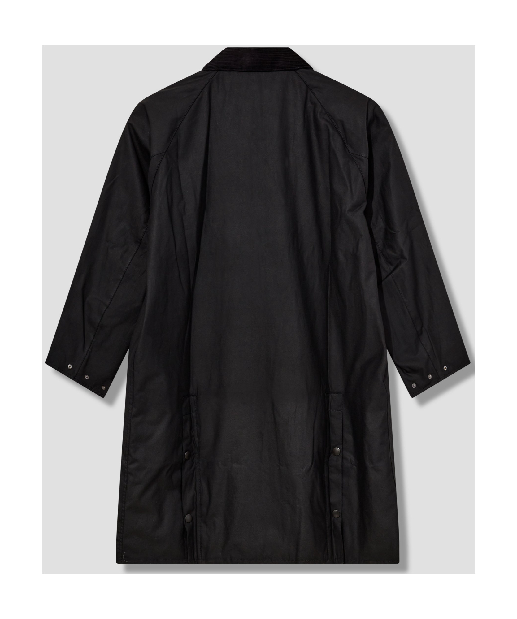 Barbour Long-sleeved Casual Jacket In Black