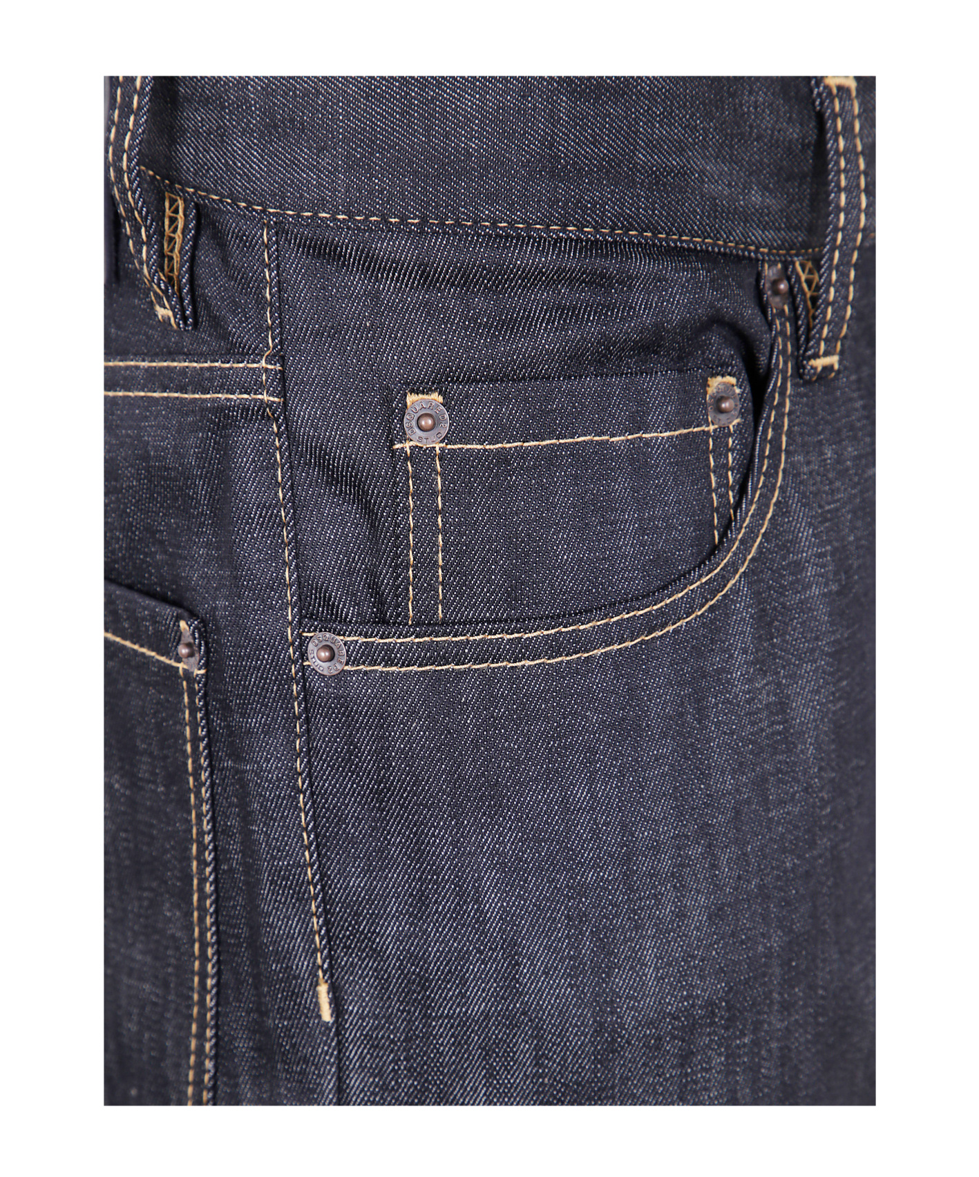 Dsquared2 Belt Loops Slacks In Black