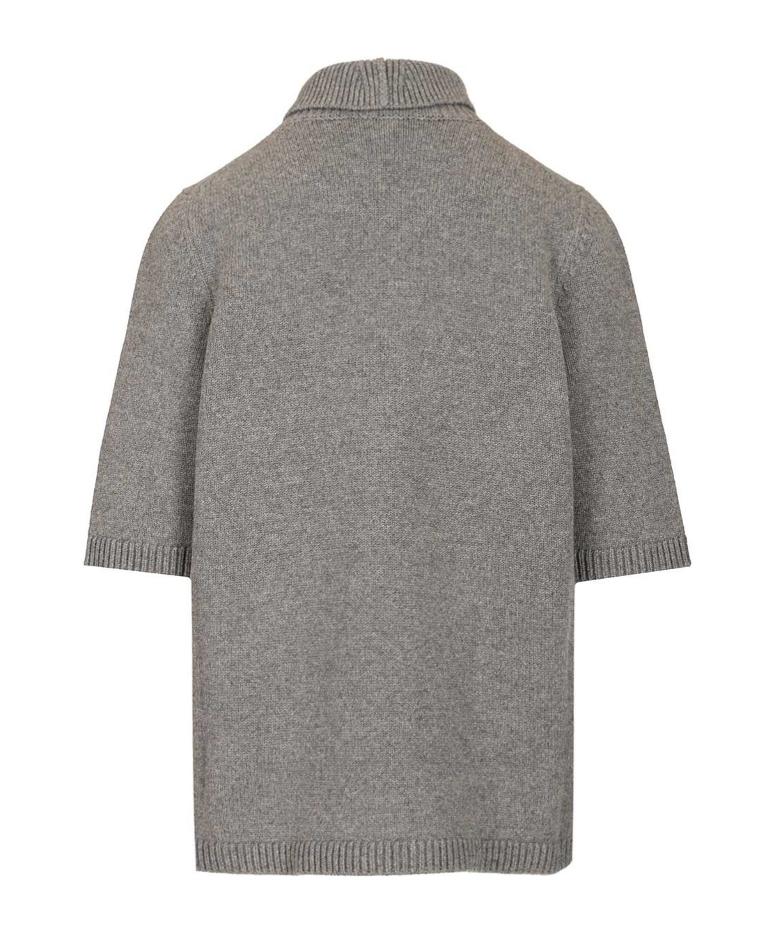Alaïa Cashmere Blend Turtleneck Knitwear Grey In Gray