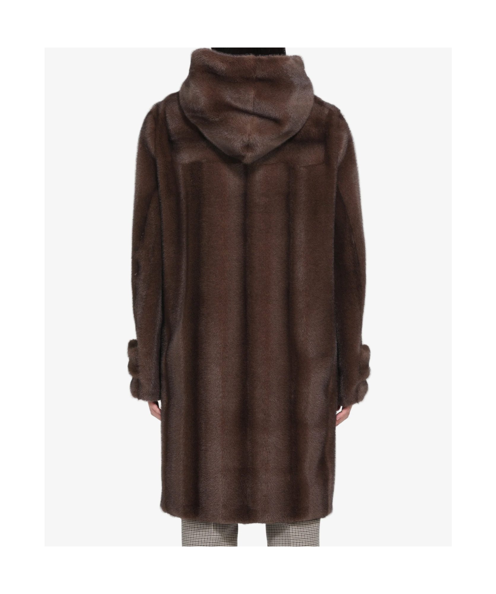 N°21 N21 Faux Fur Montgomery In Brown