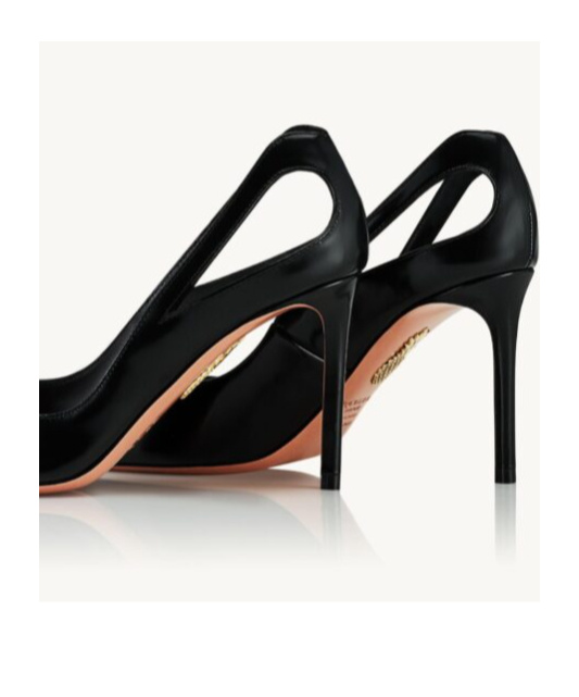 Aquazzura Sheeva Pumps 85mm In Black