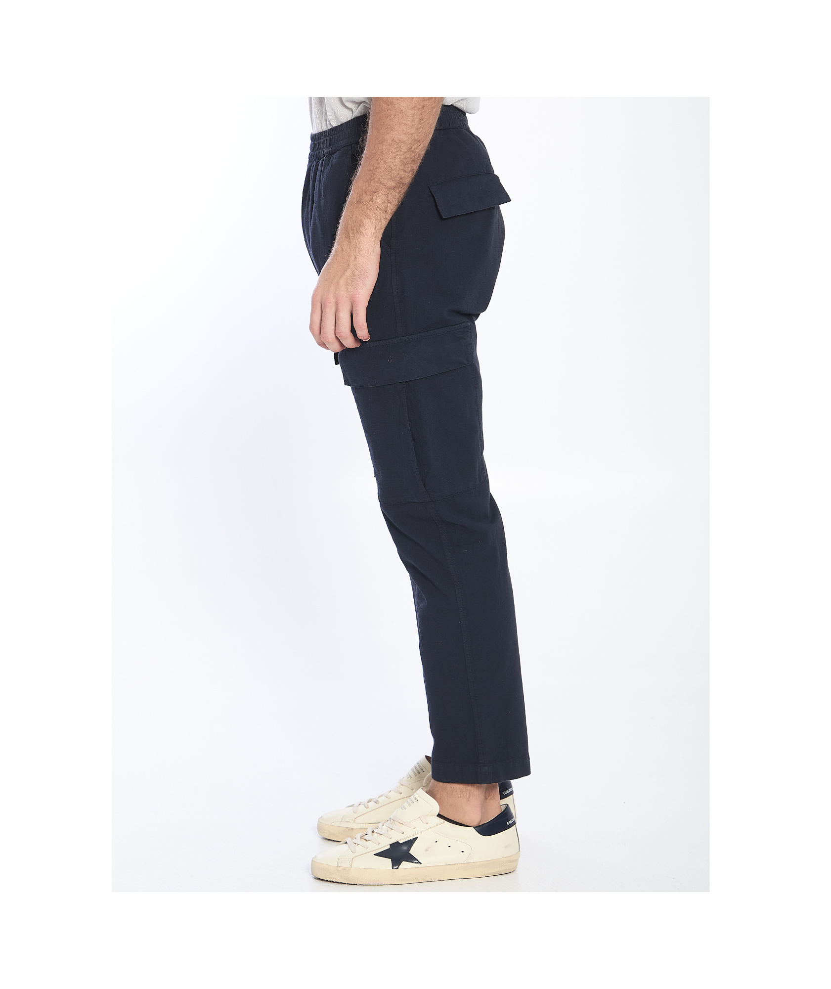 Barena Venezia Tagio Arela Logo Track Pants In Blue