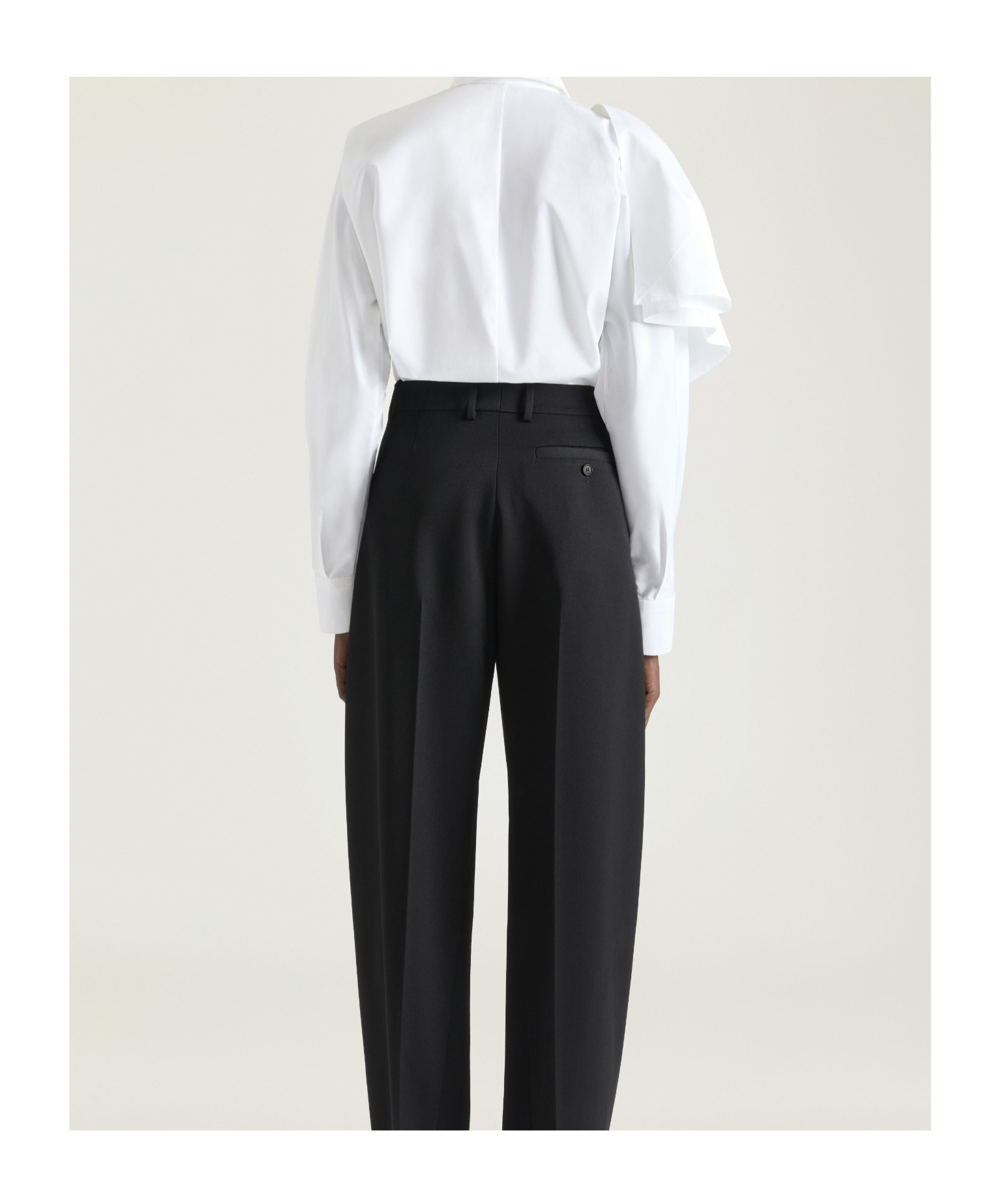 Givenchy Shirt In Cotton Poplin With Bow Detail In White
