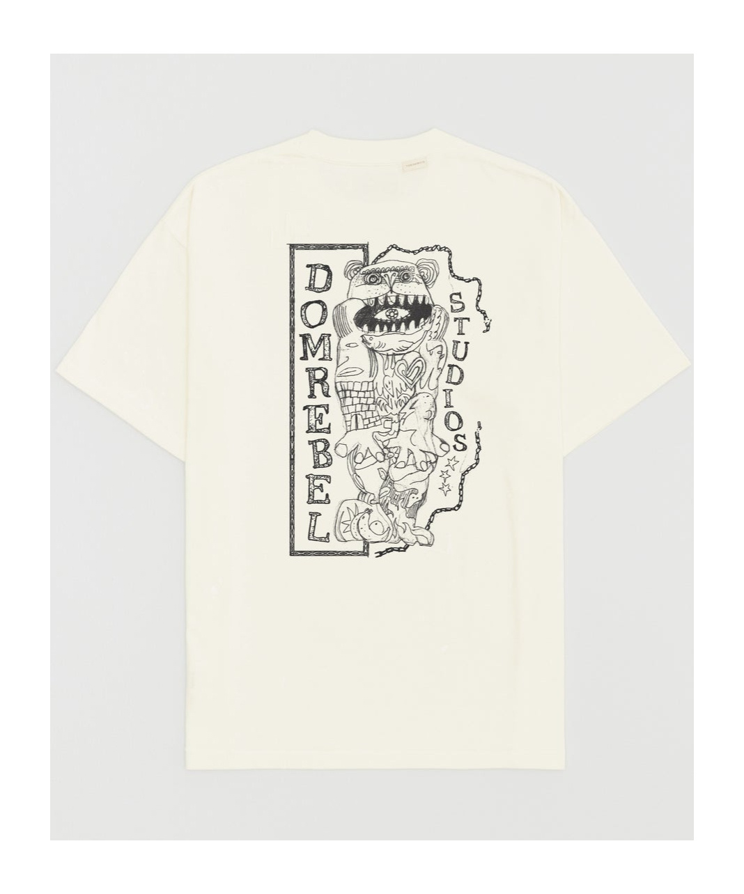 Domrebel Short-sleeved T-shirt In White