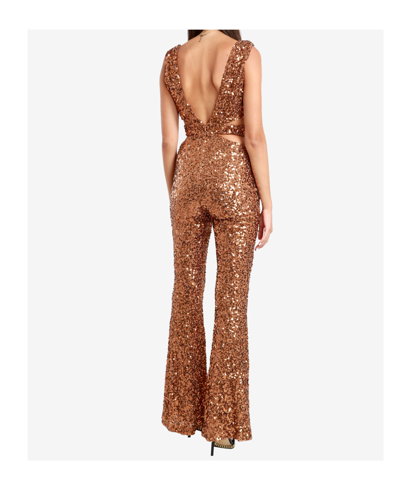 Aniye By Sleeveless Jumpsuit In Brown