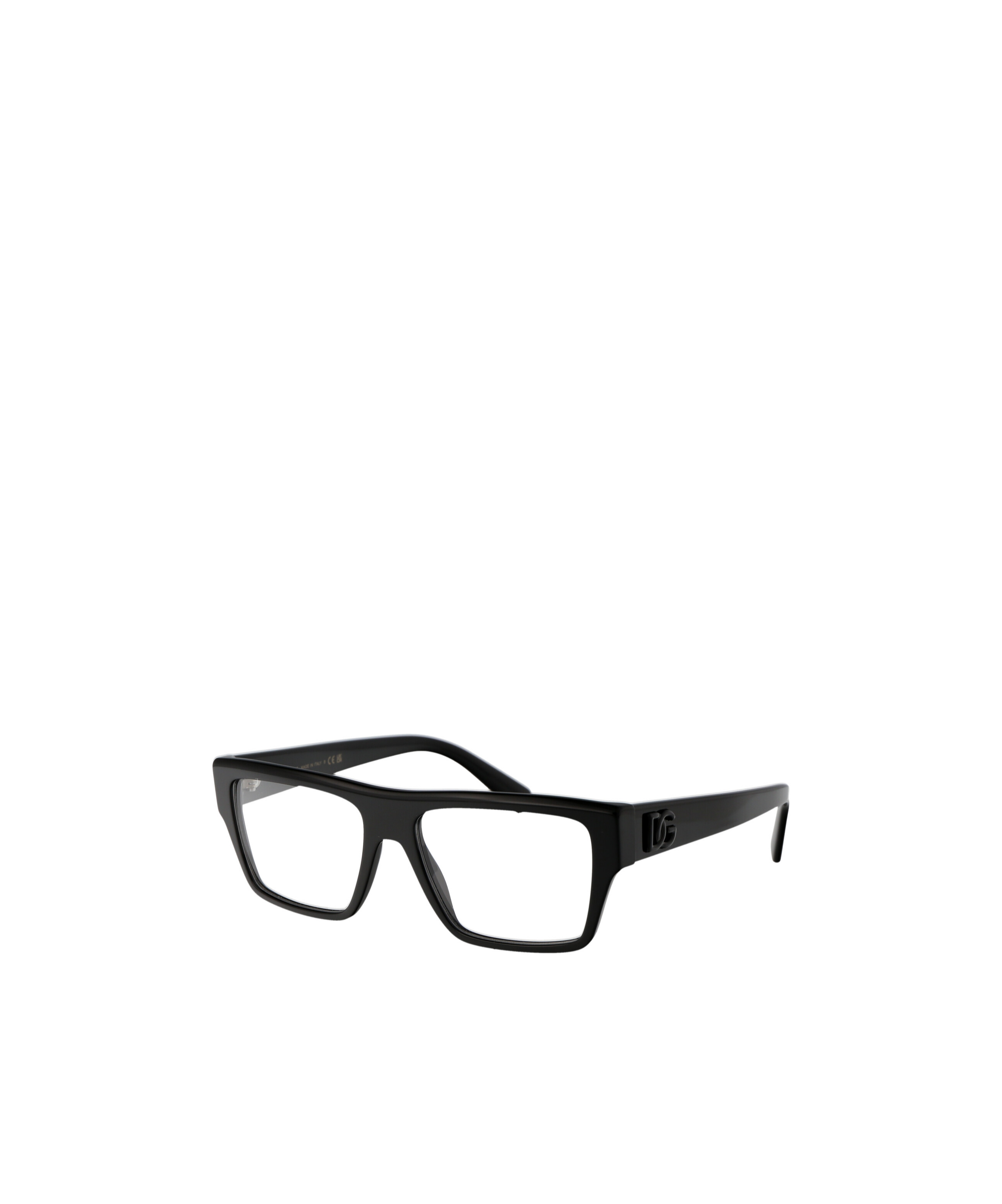 Dolce & Gabbana Dolce Gabbana Eyewear Square Frame Glasses In Black