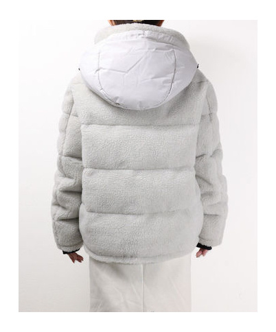 Herno Women's Quilted Hooded Down Jacket In White