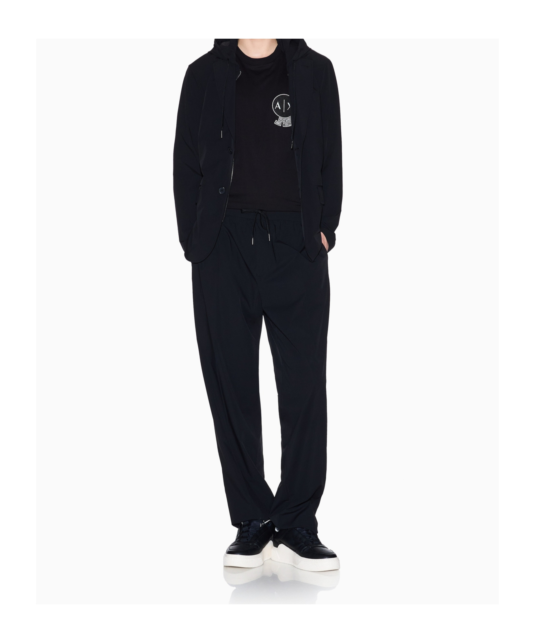 Armani Exchange Long-sleeved Suit Jacket
