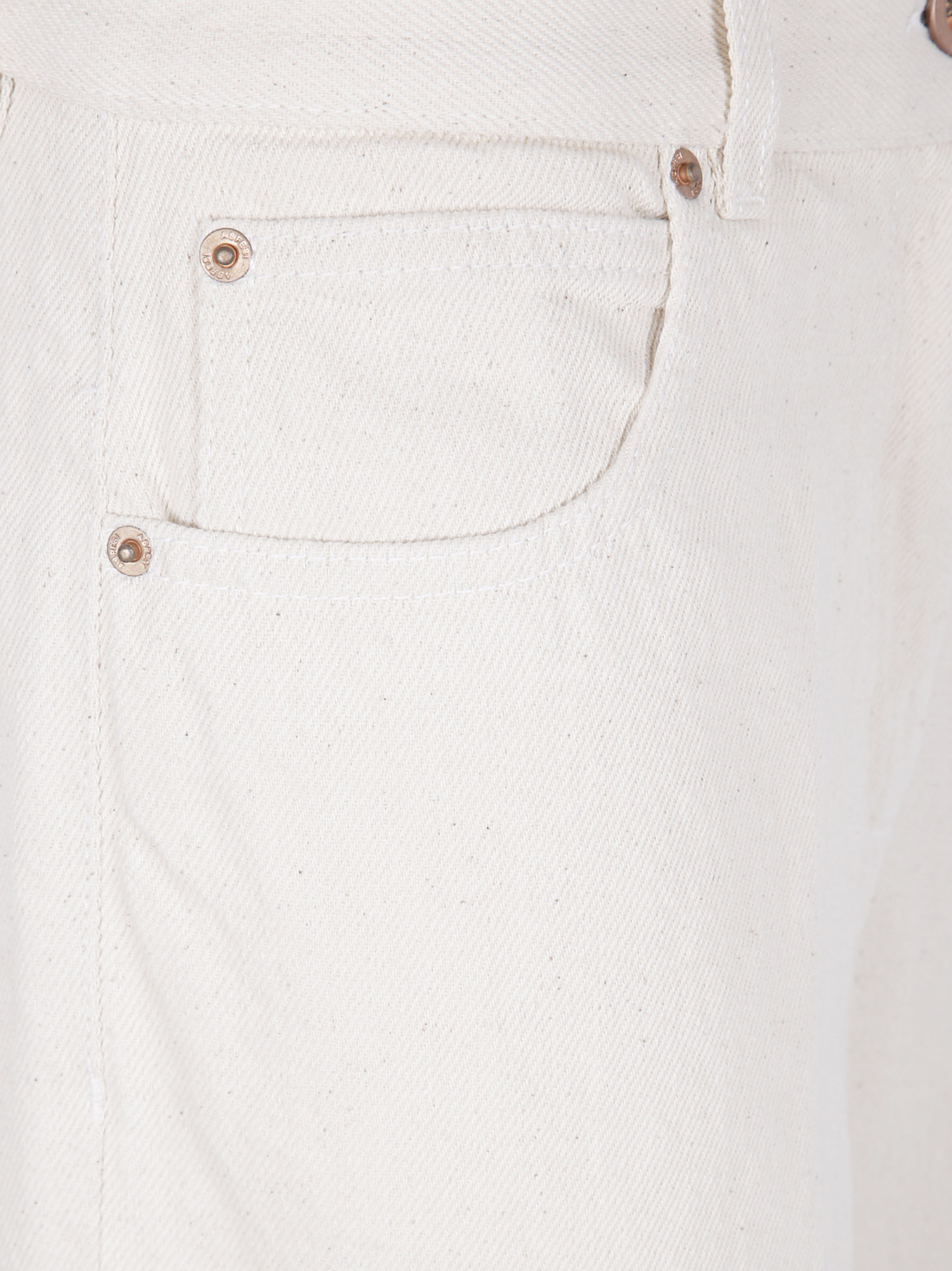 Aspesi 'mod.0160' Icons Jeans In White