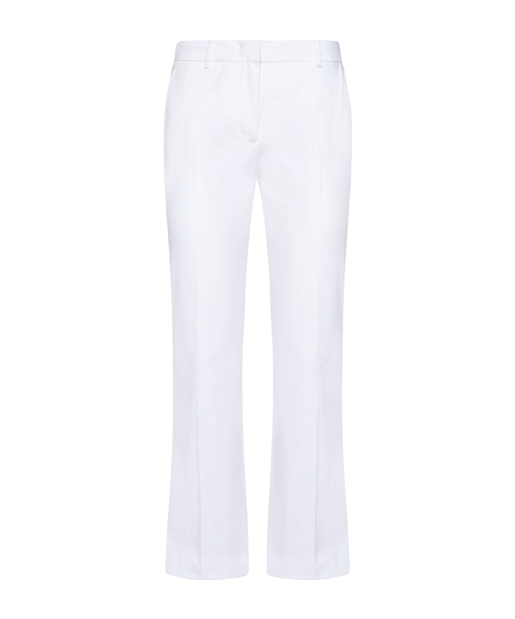 Pt Torino Belt Loops Slacks In White