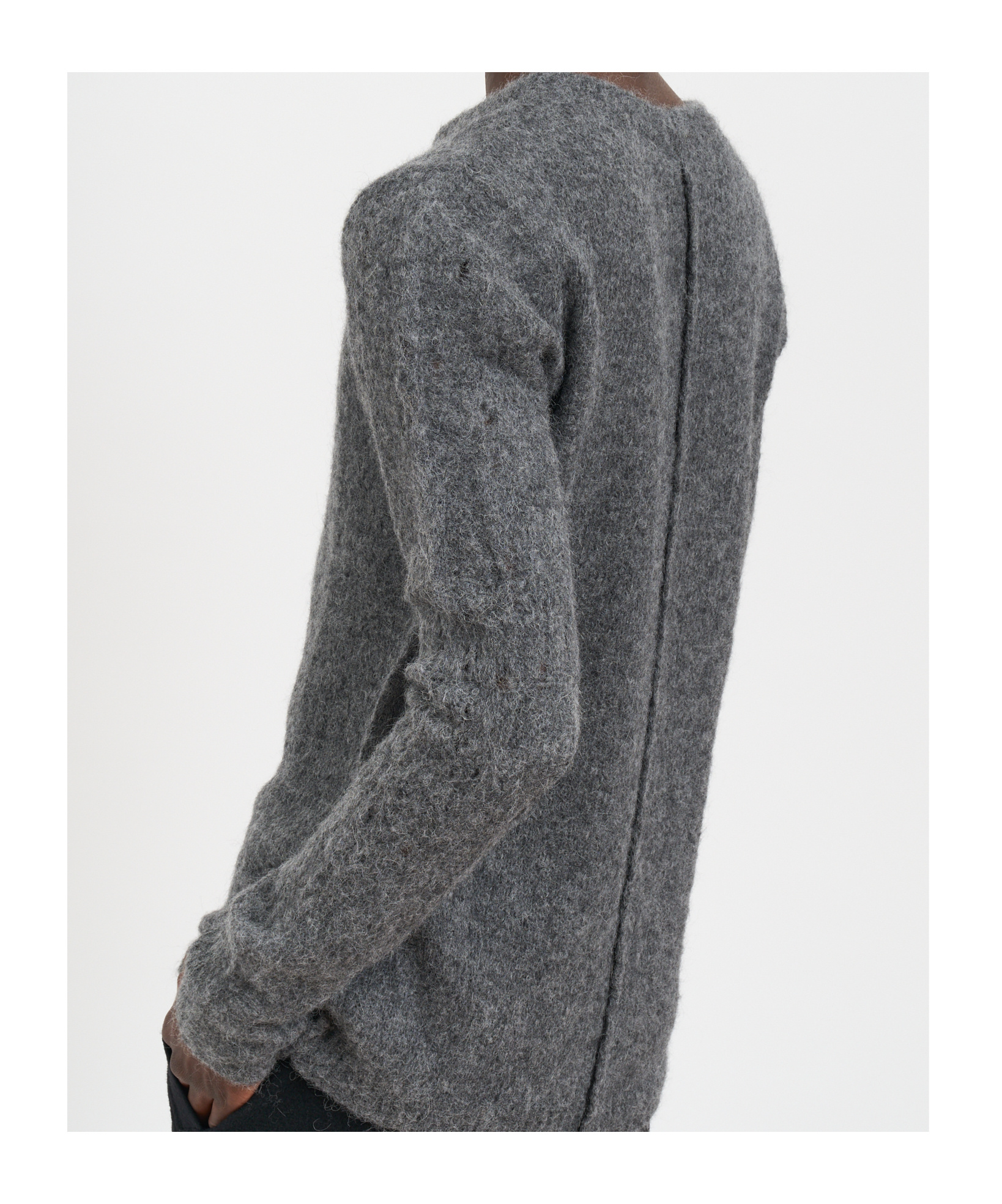 Thom Krom Crew Neck Sweater In Gray