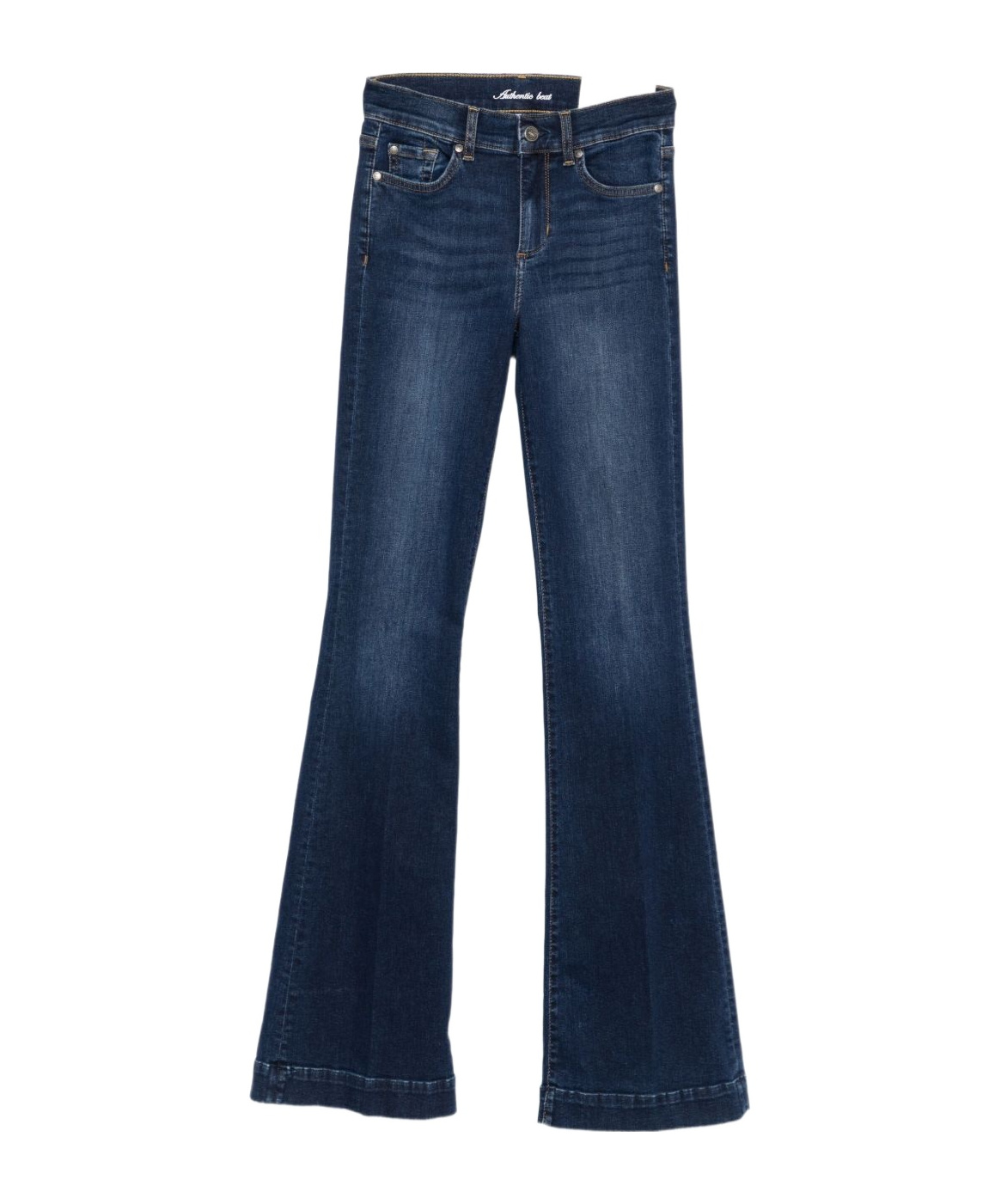 Liu •jo Whiskering-effect Jeans In Blue