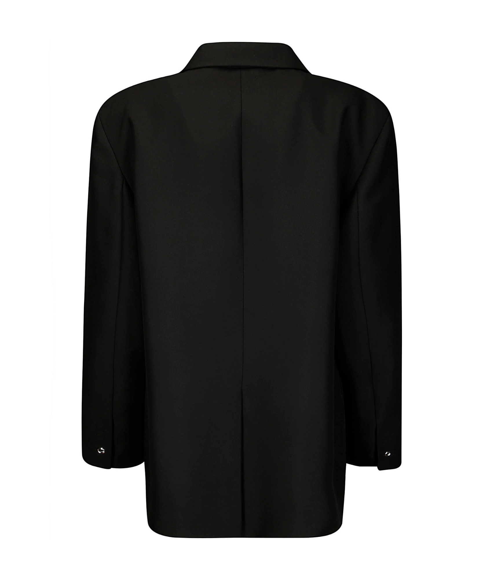 Coperni Nero Tailored Blazer With Unique Embellished Pocket In Black