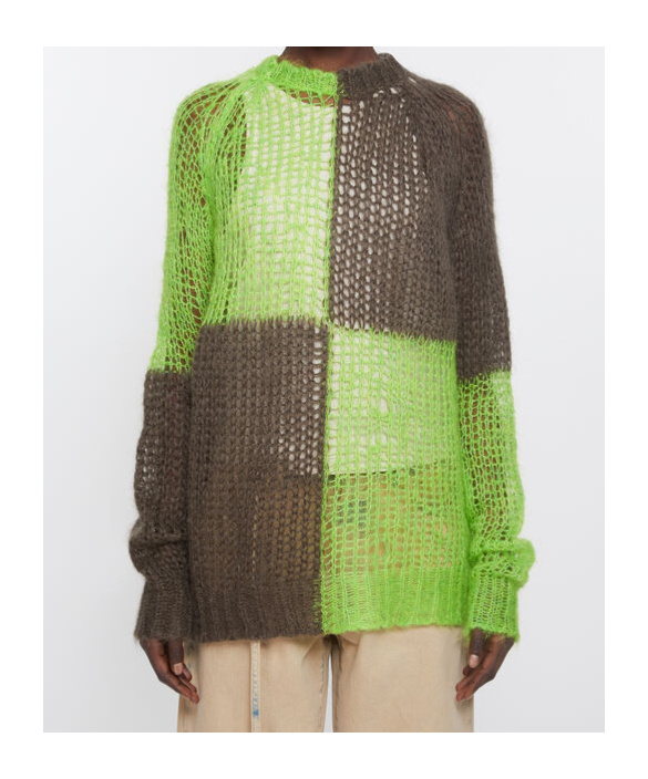 ACNE STUDIOS CHECK-PATTERN SWEATER