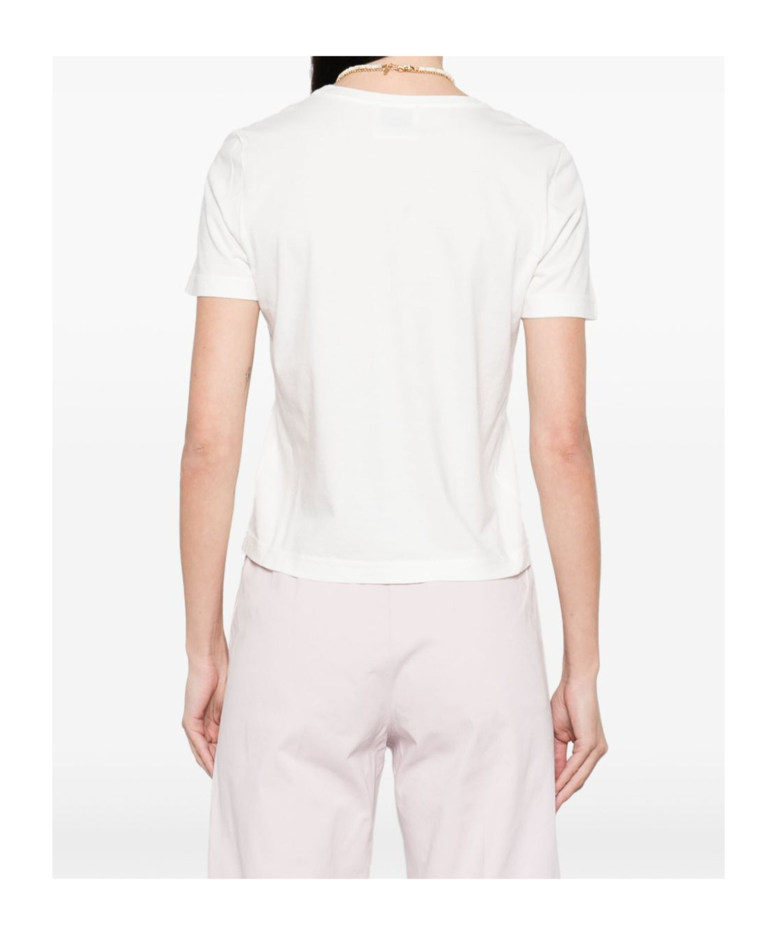 Shop Forte Forte Short-sleeved T-shirt In White