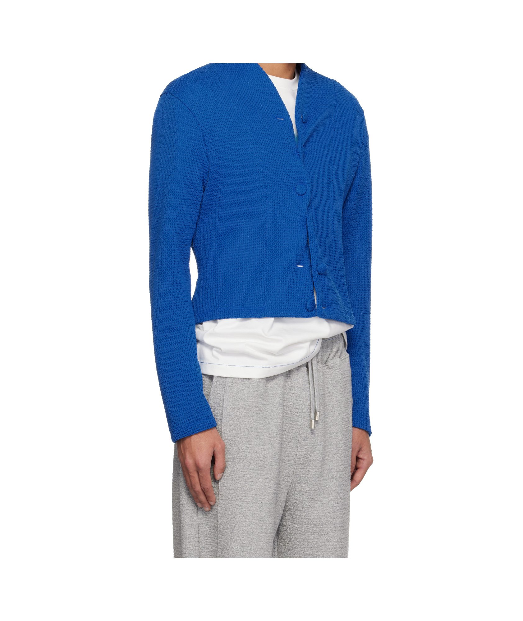 Ader Error Blue Product. 62 Cardigan In Blue