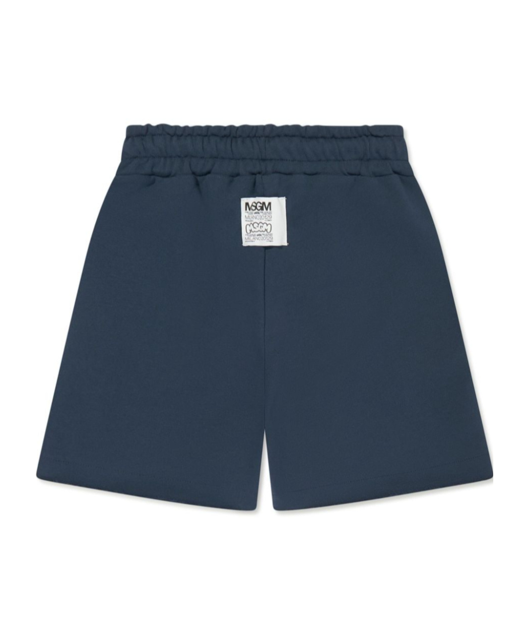 Msgm Floral-print Drawstring Shorts In Blue