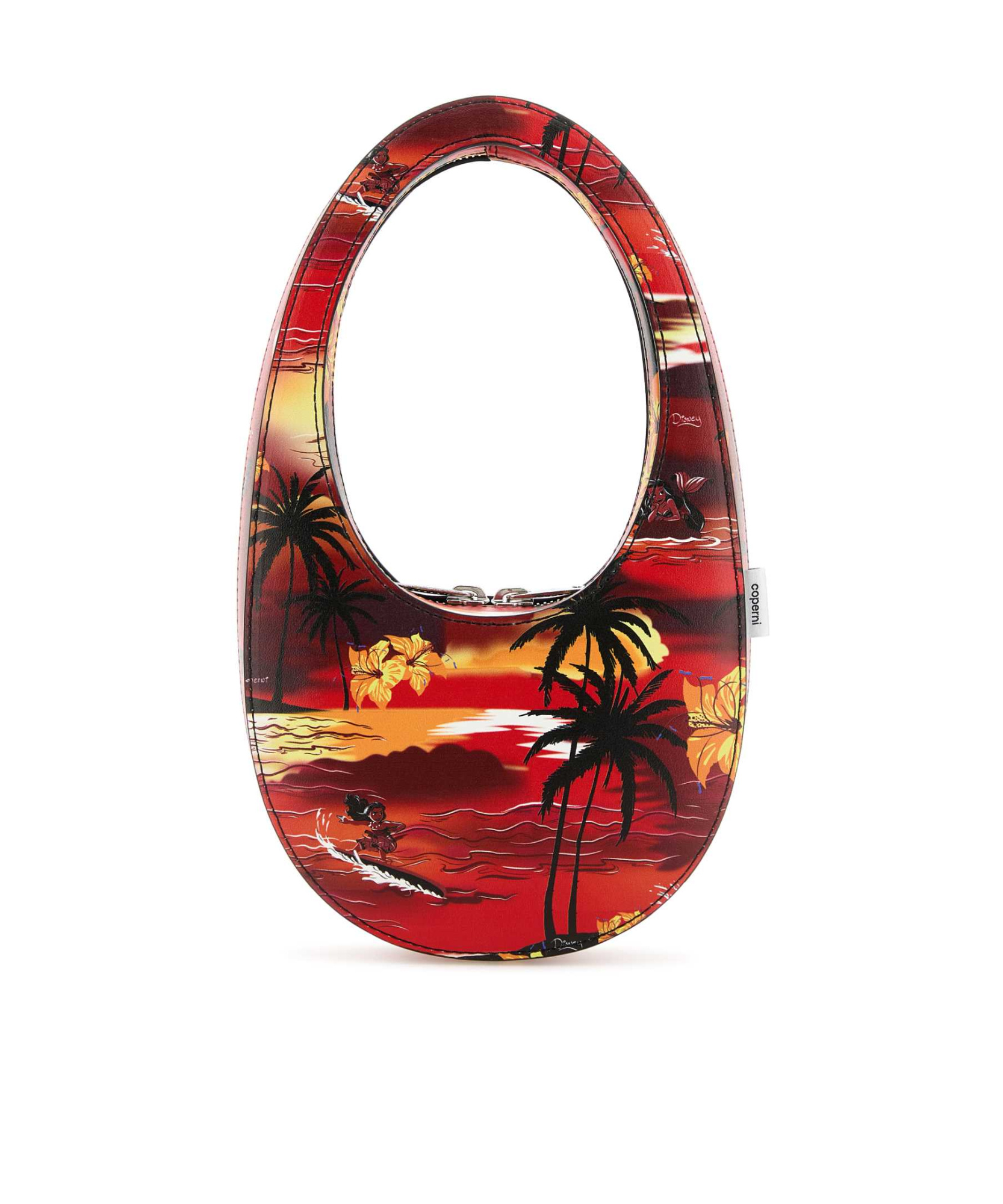 Shop Coperni Zipper Tote Bag In Red