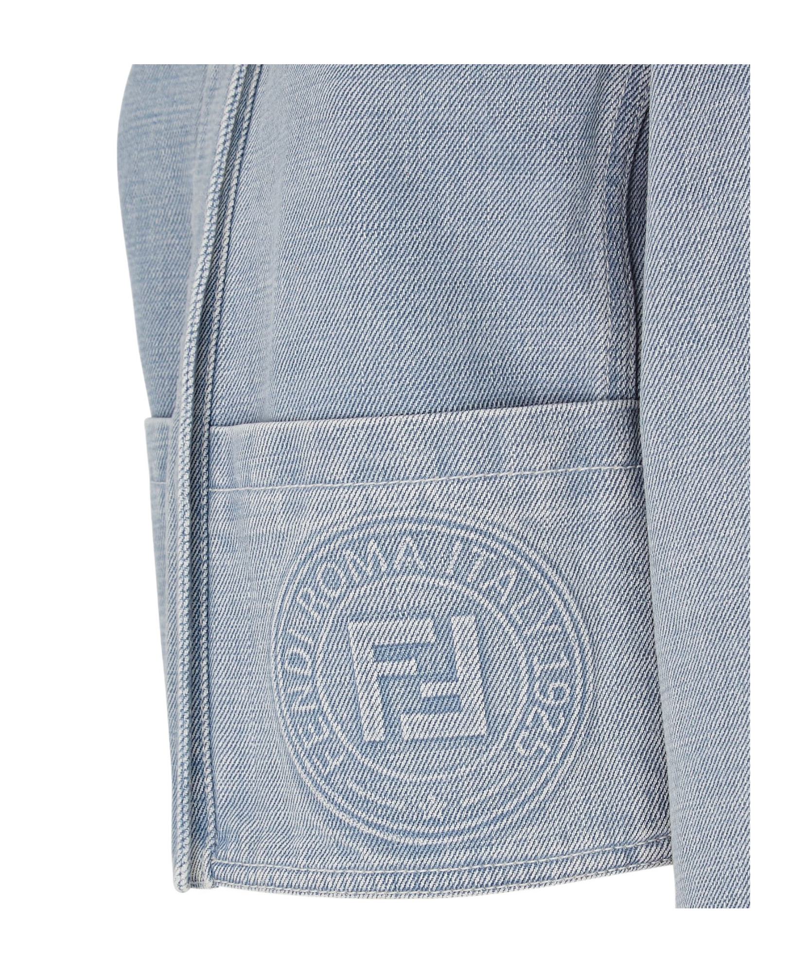 FENDI BLUE DENIM JACKET 