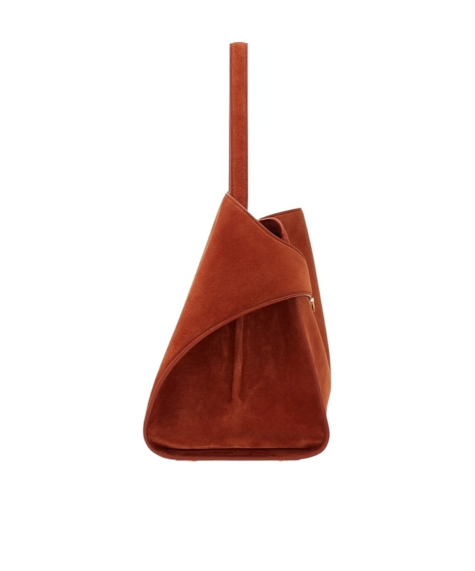 Ferragamo Large Soft Hug Shoulder Bag In Brick