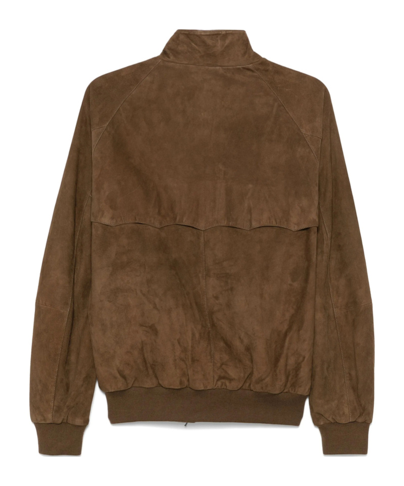 Baracuta Suede Jacket In Brown