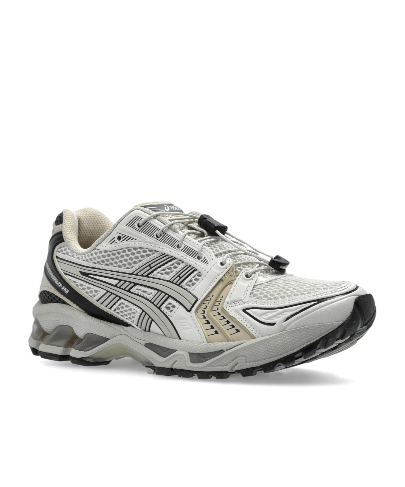 Shop Asics Lace Up Sneakers In Gray