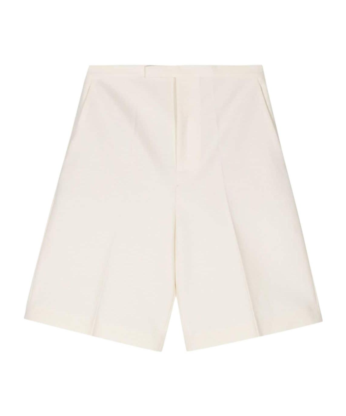 Rohe Interlocking-twill Tailored Shorts In White
