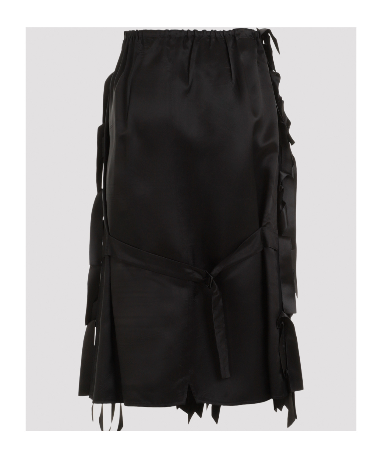 Prada Rock Mit Schleifenverzierung In Black