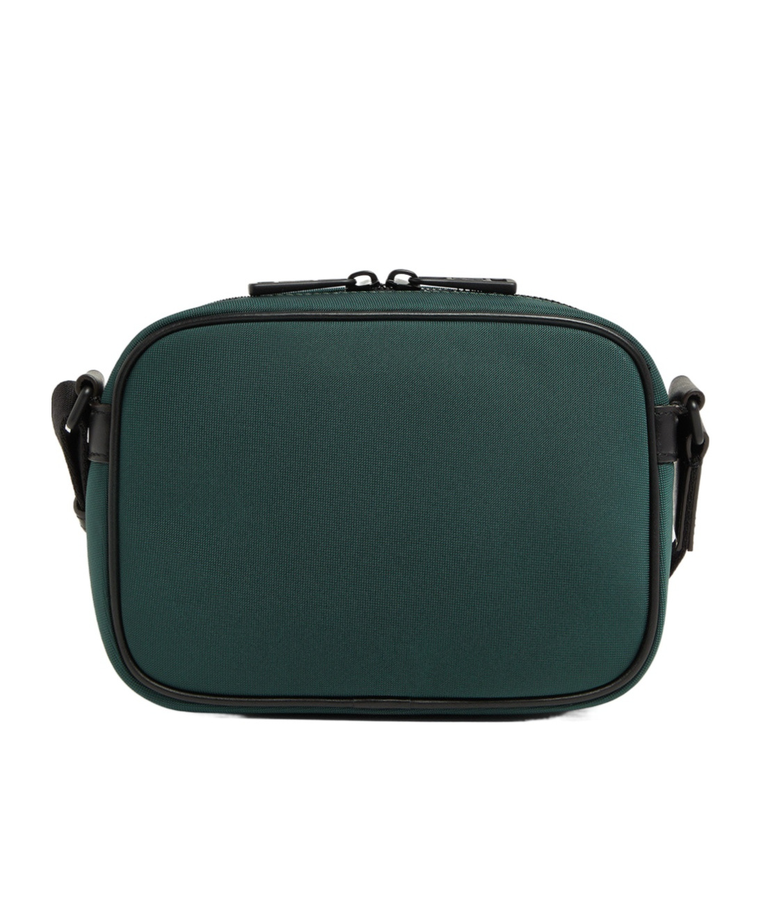 Moncler Green Crossbody Bag With Logo Patch On The Front And Adjustable Shoulder Strap In Tech Fabri In Green